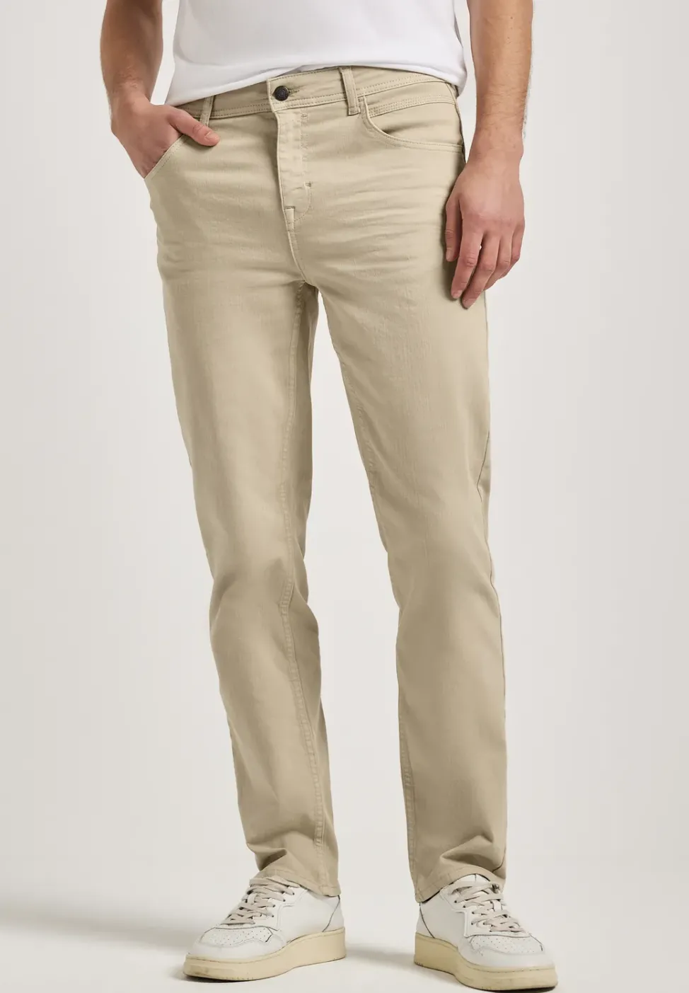 Coloured Straight Leg Jeans