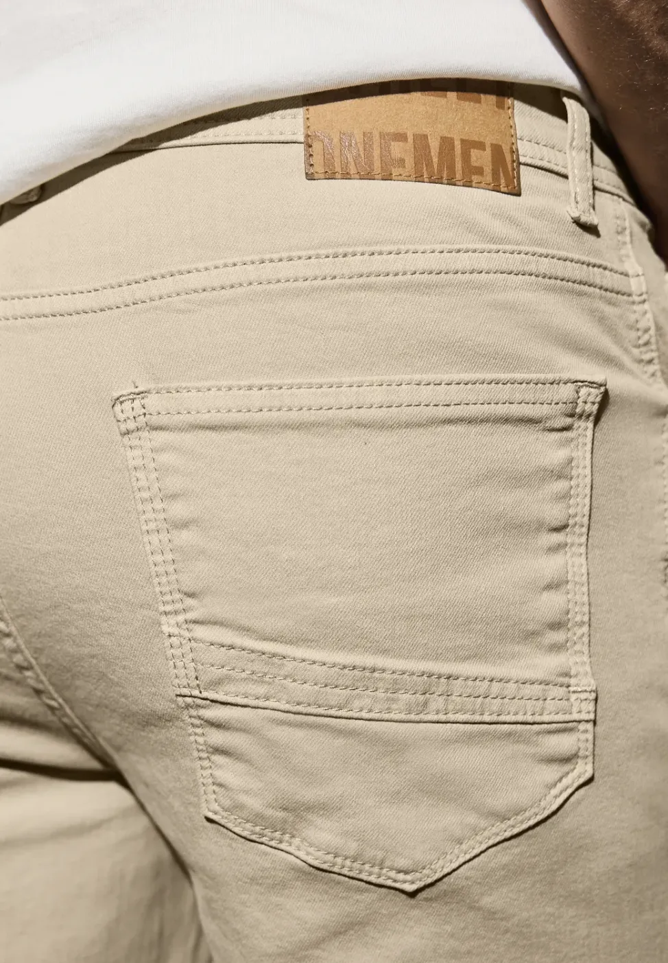Coloured Straight Leg Jeans