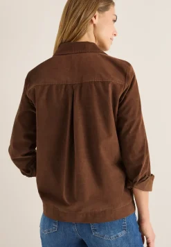 Cord Hemdbluse