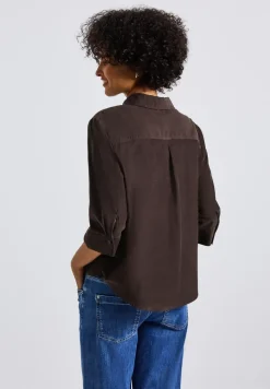 Cord Hemdbluse