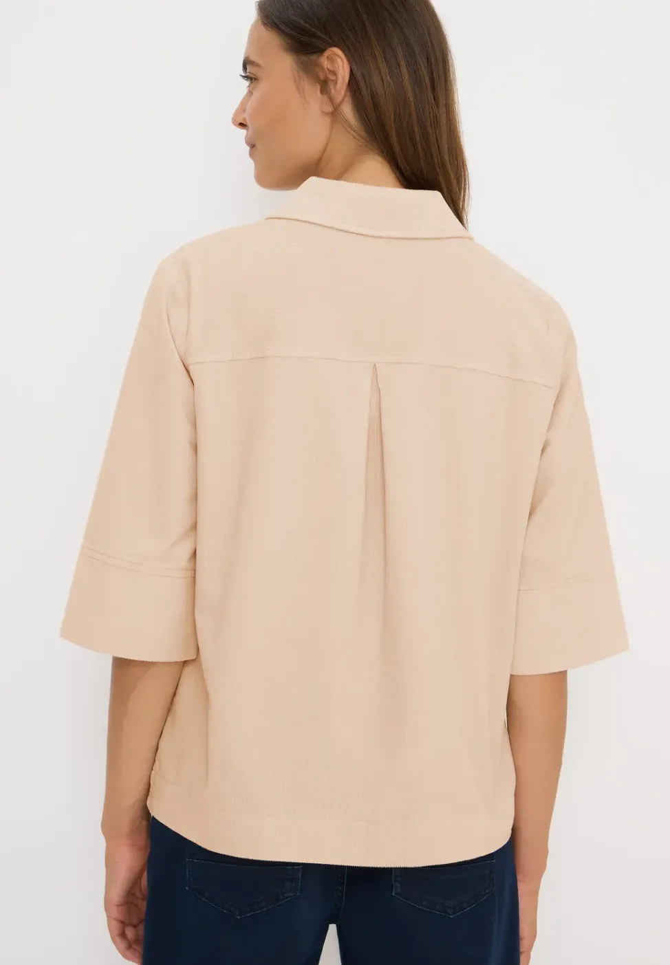 Cord Hemdbluse