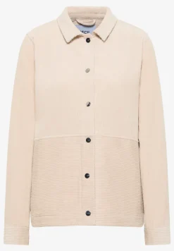 Cord Overshirt mit Knöpfen