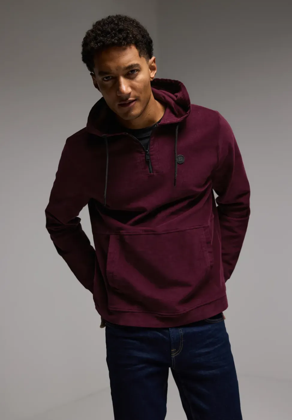 Cord-Hoodie
