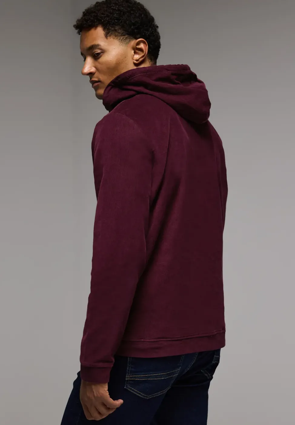 Cord-Hoodie