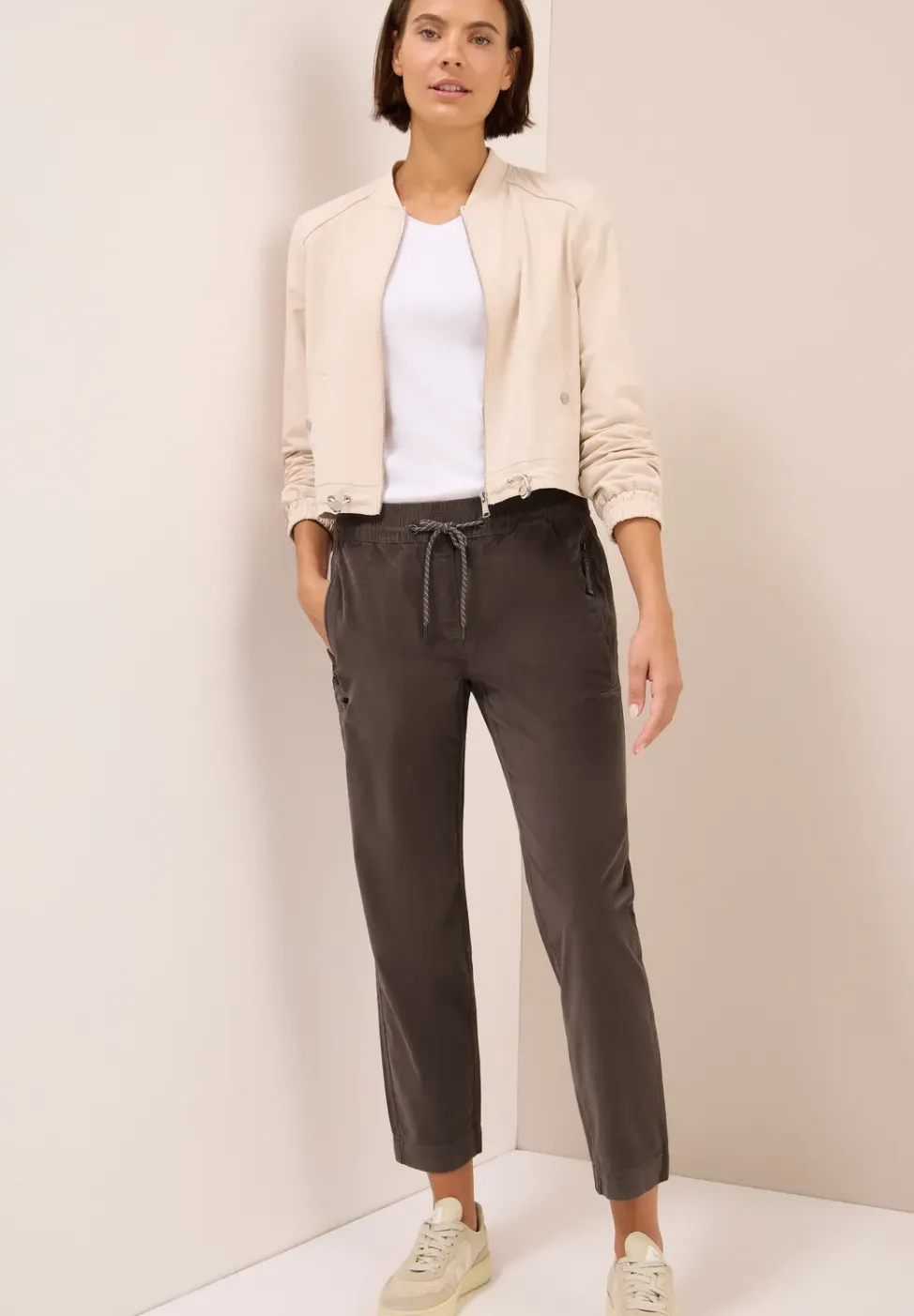 Cordhose im Casual Fit