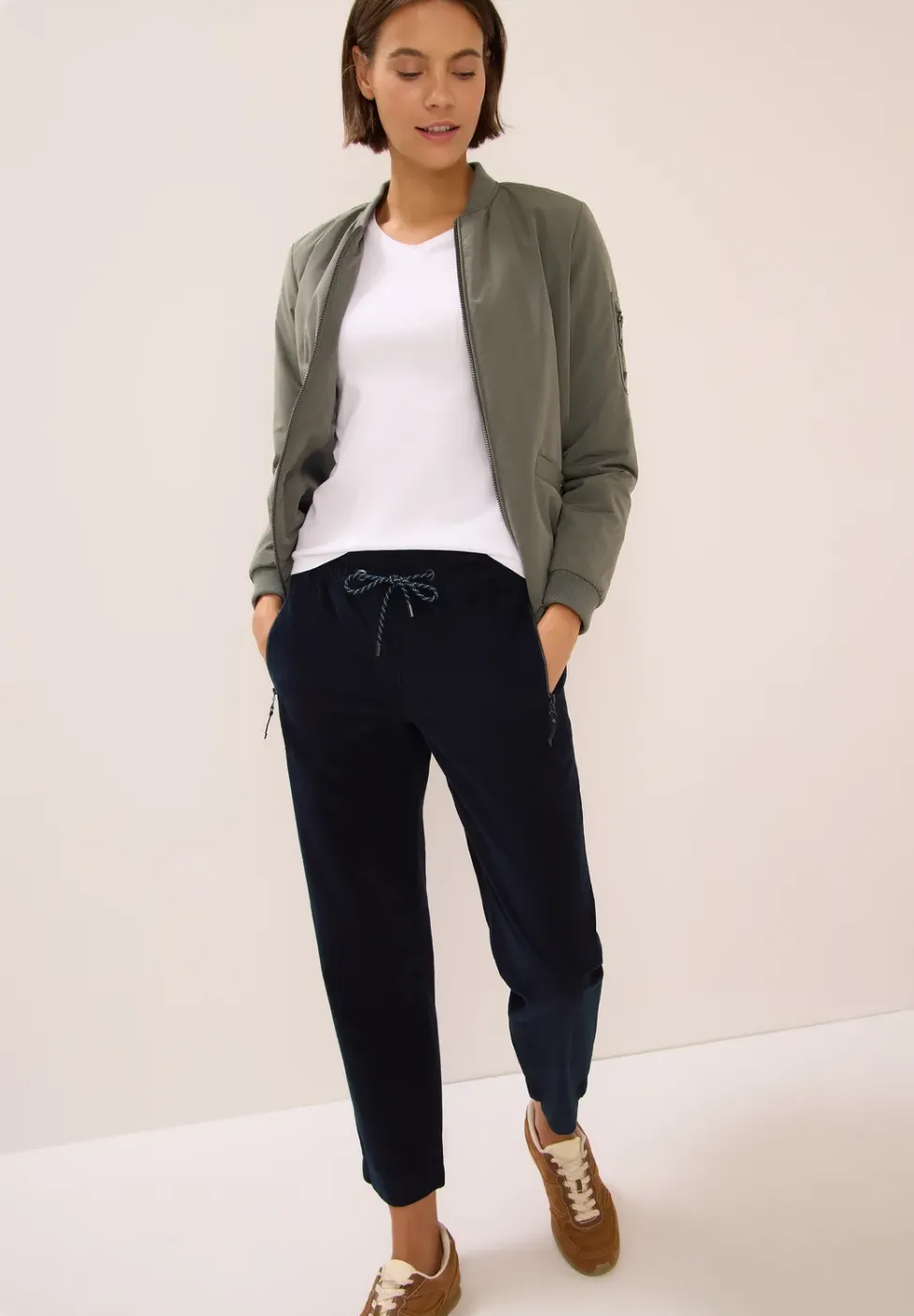 Cordhose im Casual Fit