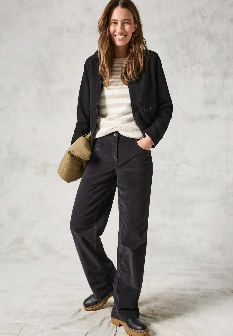 Cordhose im Loose Fit