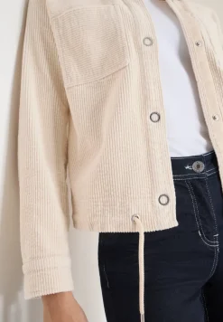 Cordjacke mit Tunnelzug