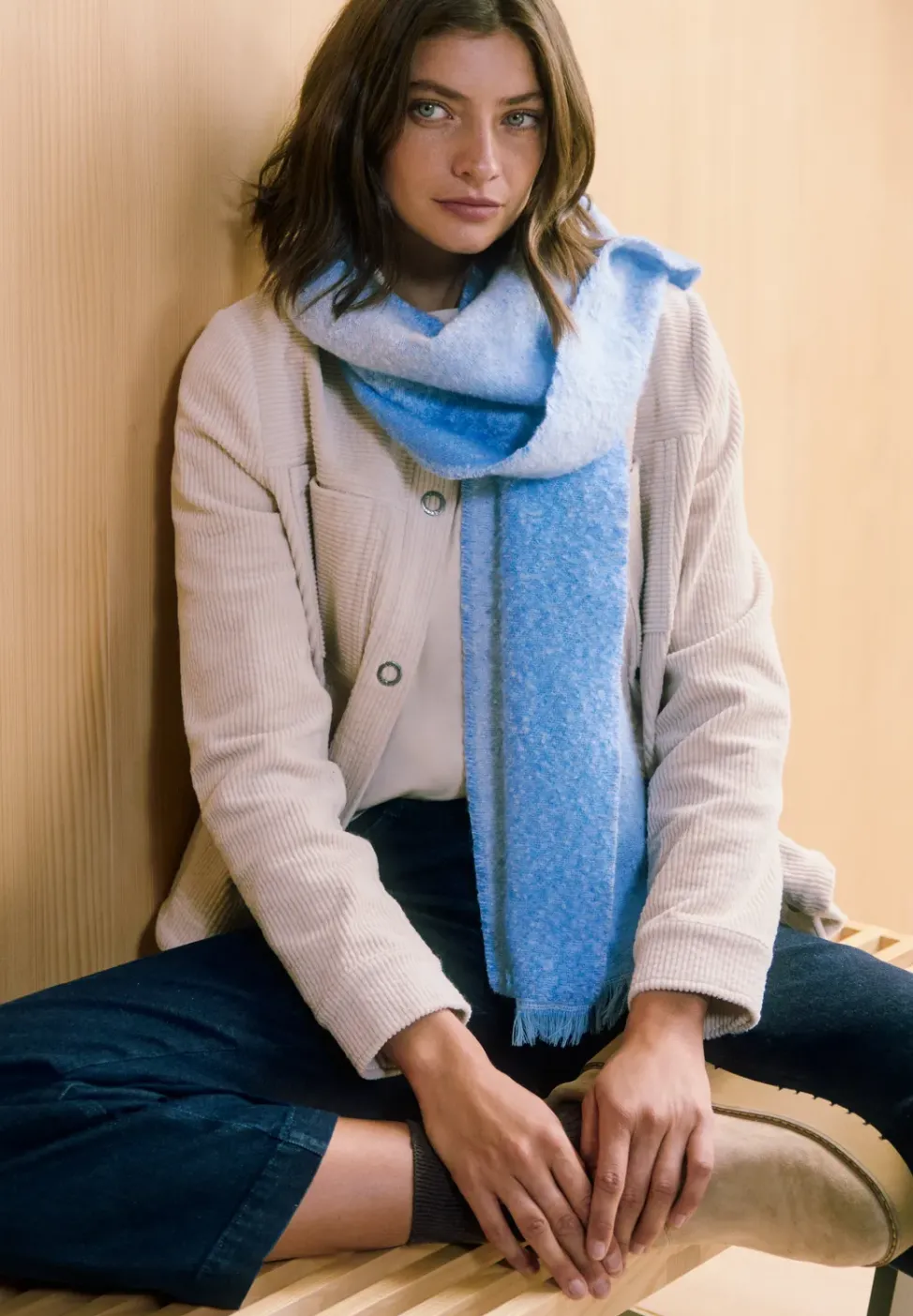 Cordjacke mit Tunnelzug