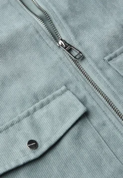 Cordjacke mit Zipper