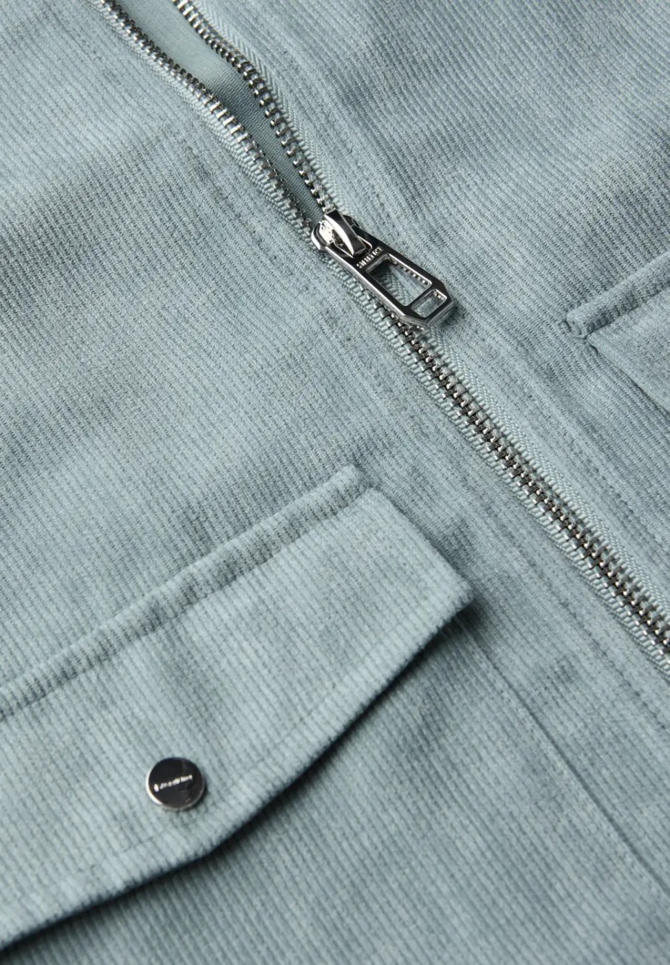 Cordjacke mit Zipper