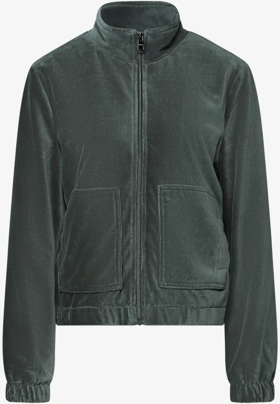 Cordjacke mit Zipper