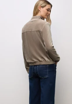 Cordjacke mit Zipper