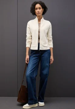 Cordjacke mit Zipper