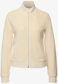 Cordjacke mit Zipper