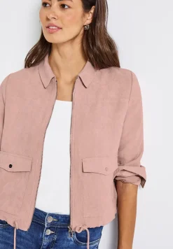 Cordjacke mit Zipper