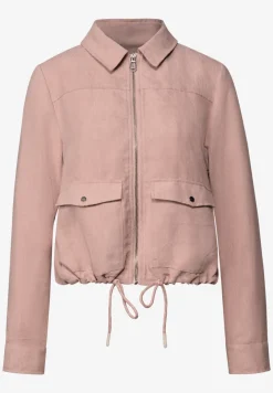 Cordjacke mit Zipper