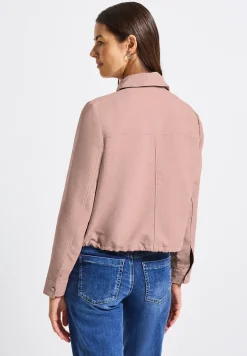 Cordjacke mit Zipper
