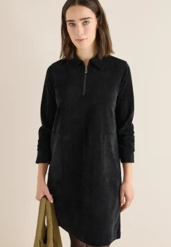 Cordkleid mit Zipper