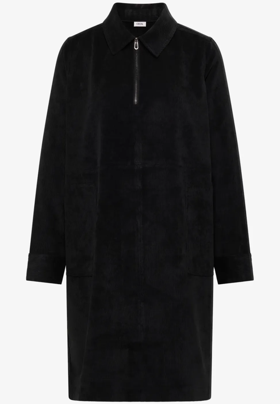 Cordkleid mit Zipper