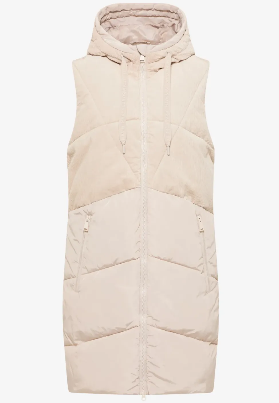 Cordmix Puffer Weste