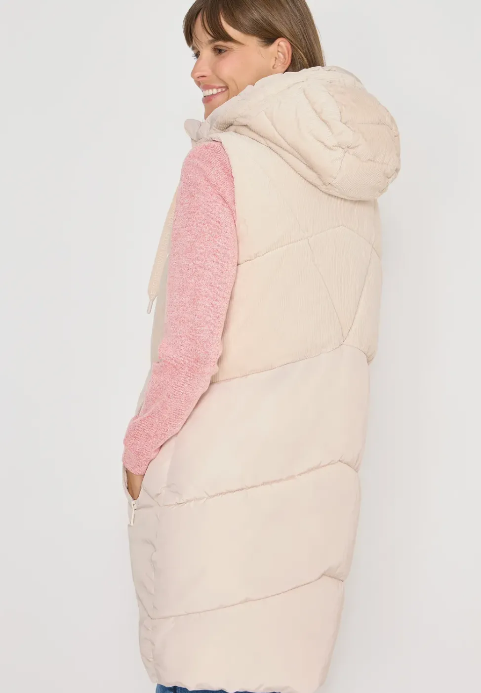Cordmix Puffer Weste
