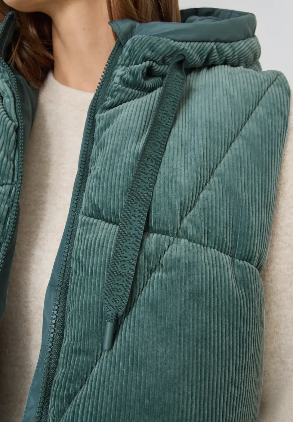 Cordmix Puffer Weste