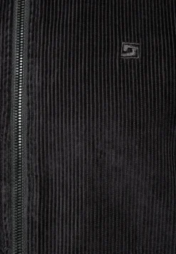 Cord-Overshirt mit Zipper