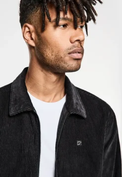 Cord-Overshirt mit Zipper