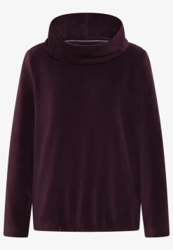 Cord Shirt mit großem Kragen