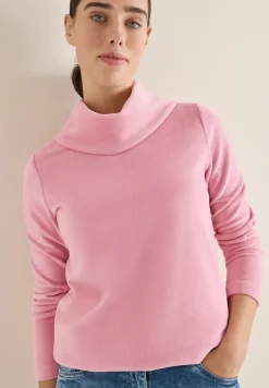 Cord Shirt mit großem Kragen