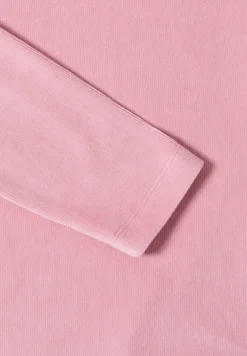 Cord Shirt mit großem Kragen