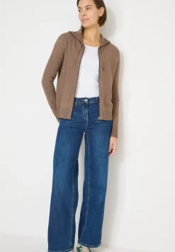 Cosy Cardigan mit Hoodie