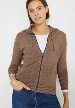Cosy Cardigan mit Hoodie