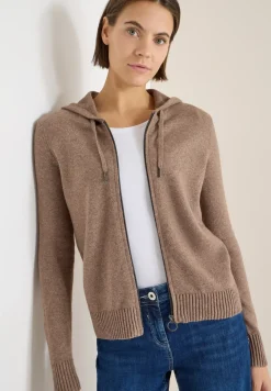Cosy Cardigan mit Hoodie