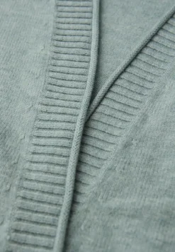 Cosy Cardigan mit Rollkante