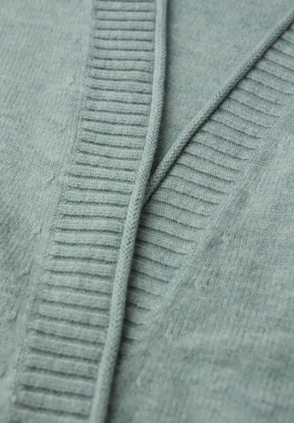 Cosy Cardigan mit Rollkante