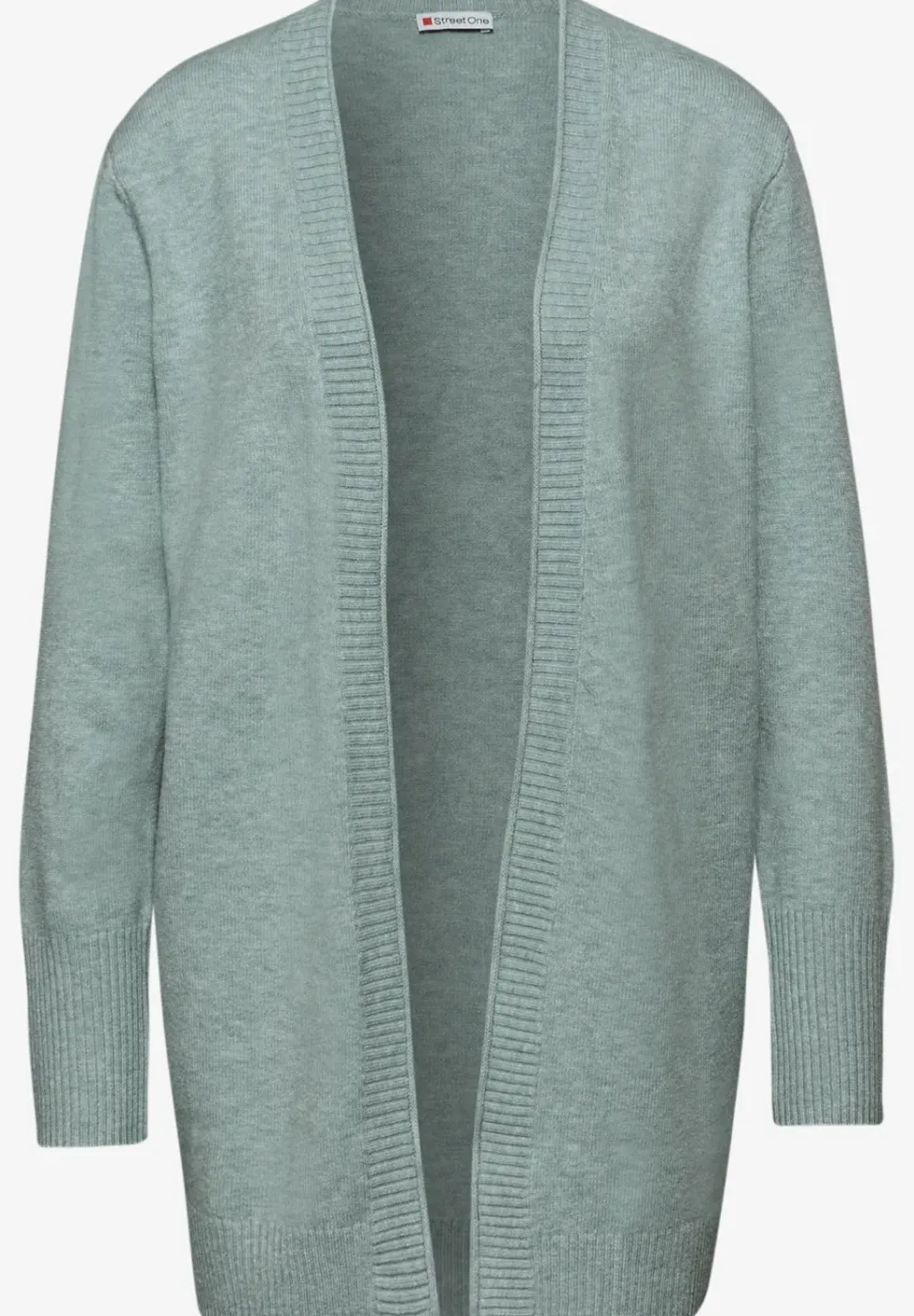 Cosy Cardigan mit Rollkante