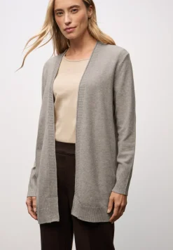 Cosy Cardigan mit Rollkante