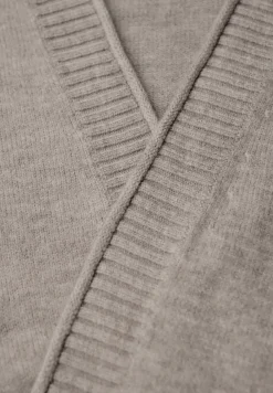 Cosy Cardigan mit Rollkante