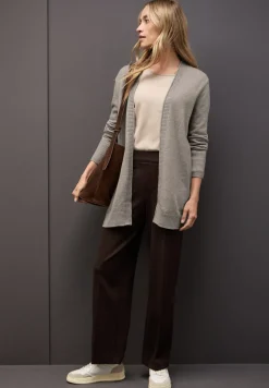 Cosy Cardigan mit Rollkante