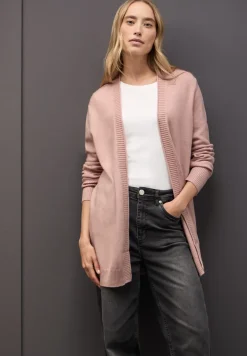 Cosy Cardigan mit Rollkante