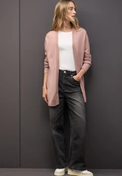 Cosy Cardigan mit Rollkante