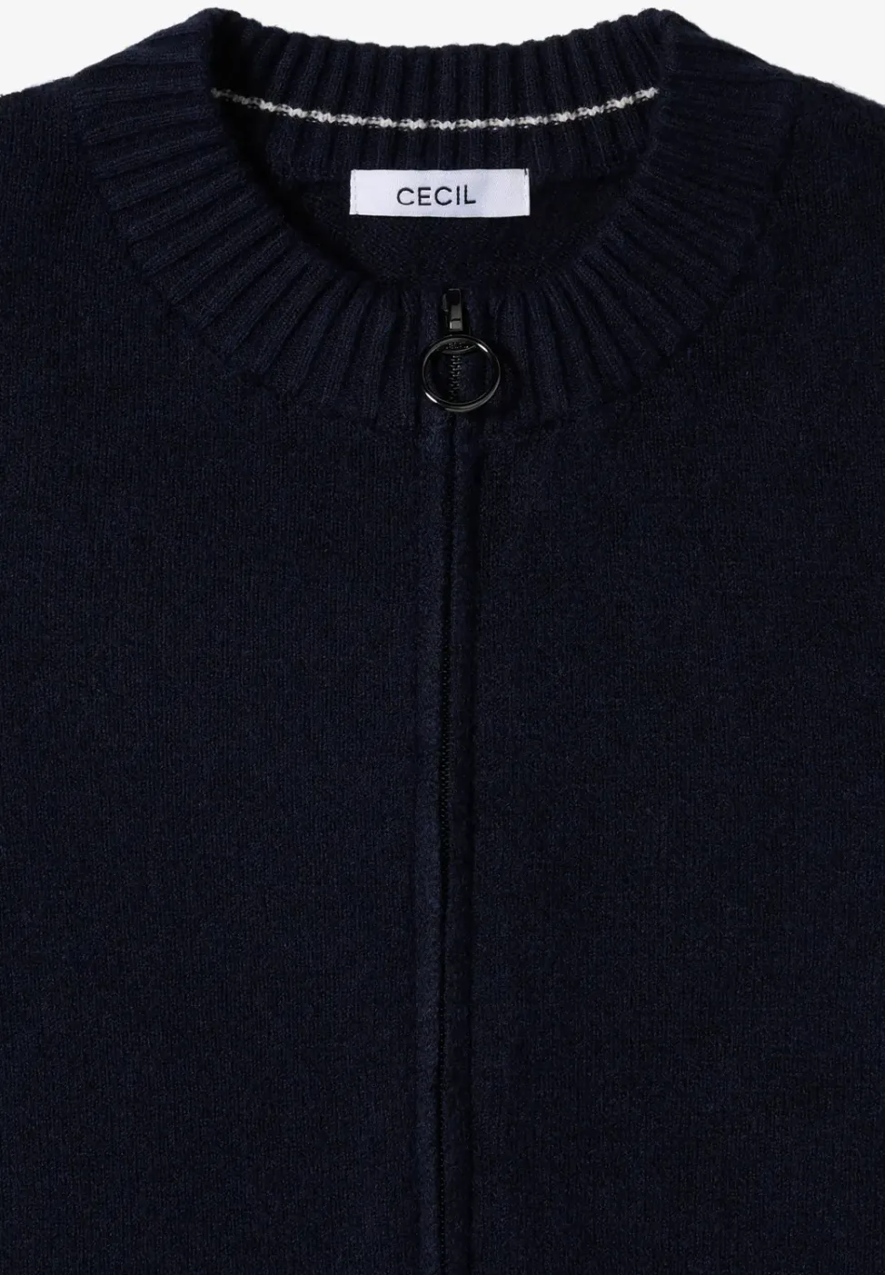Cosy Cardigan mit Zipper