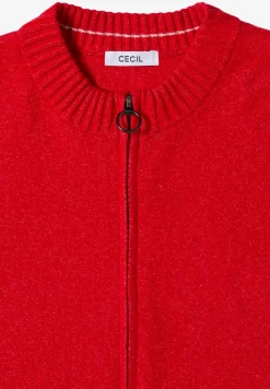 Cosy Cardigan mit Zipper