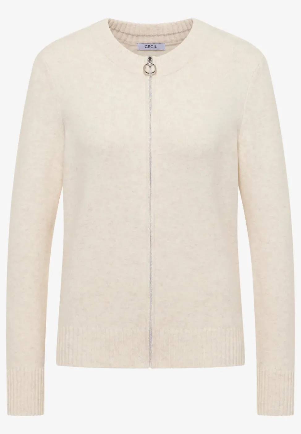 Cosy Cardigan mit Zipper