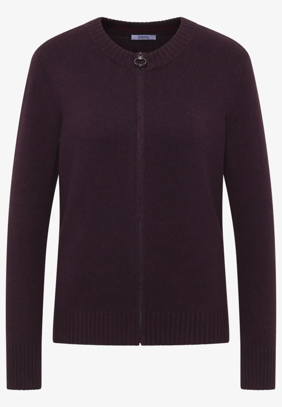 Cosy Cardigan mit Zipper