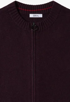 Cosy Cardigan mit Zipper