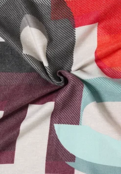 Cosy Loopschal mit Print