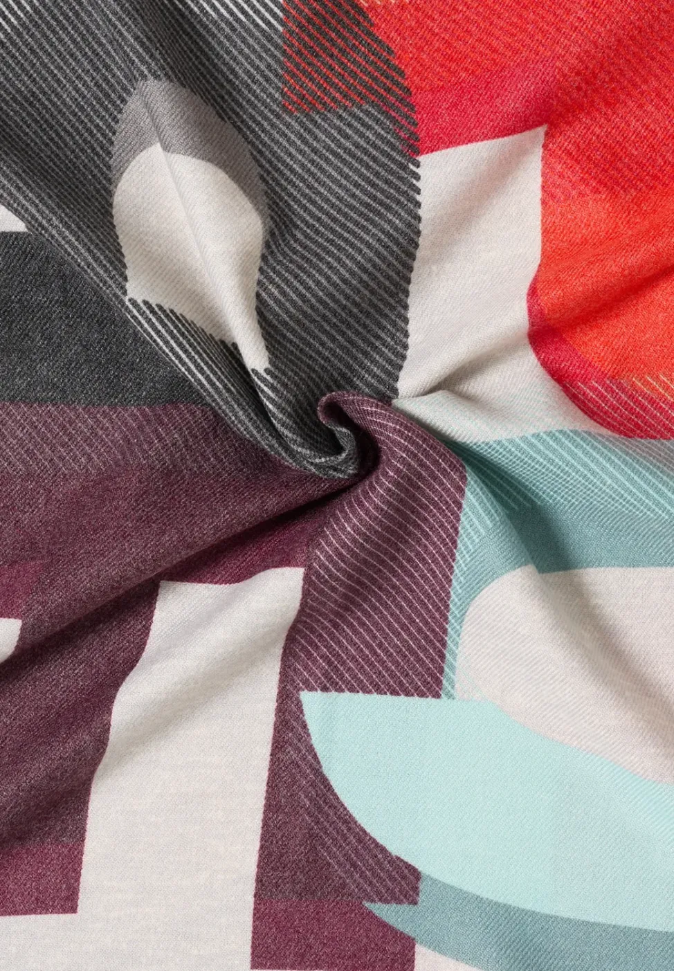 Cosy Loopschal mit Print